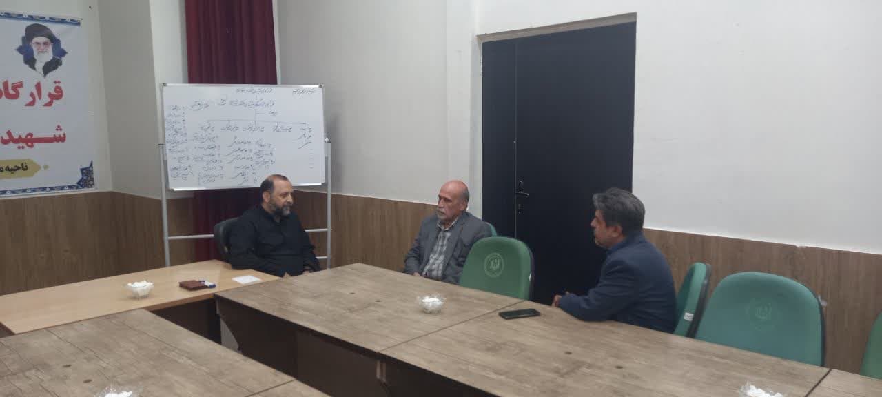 دیدار مدیرعامل شرکت شکر شاهرود با فرمانداه سپاه شاهرود