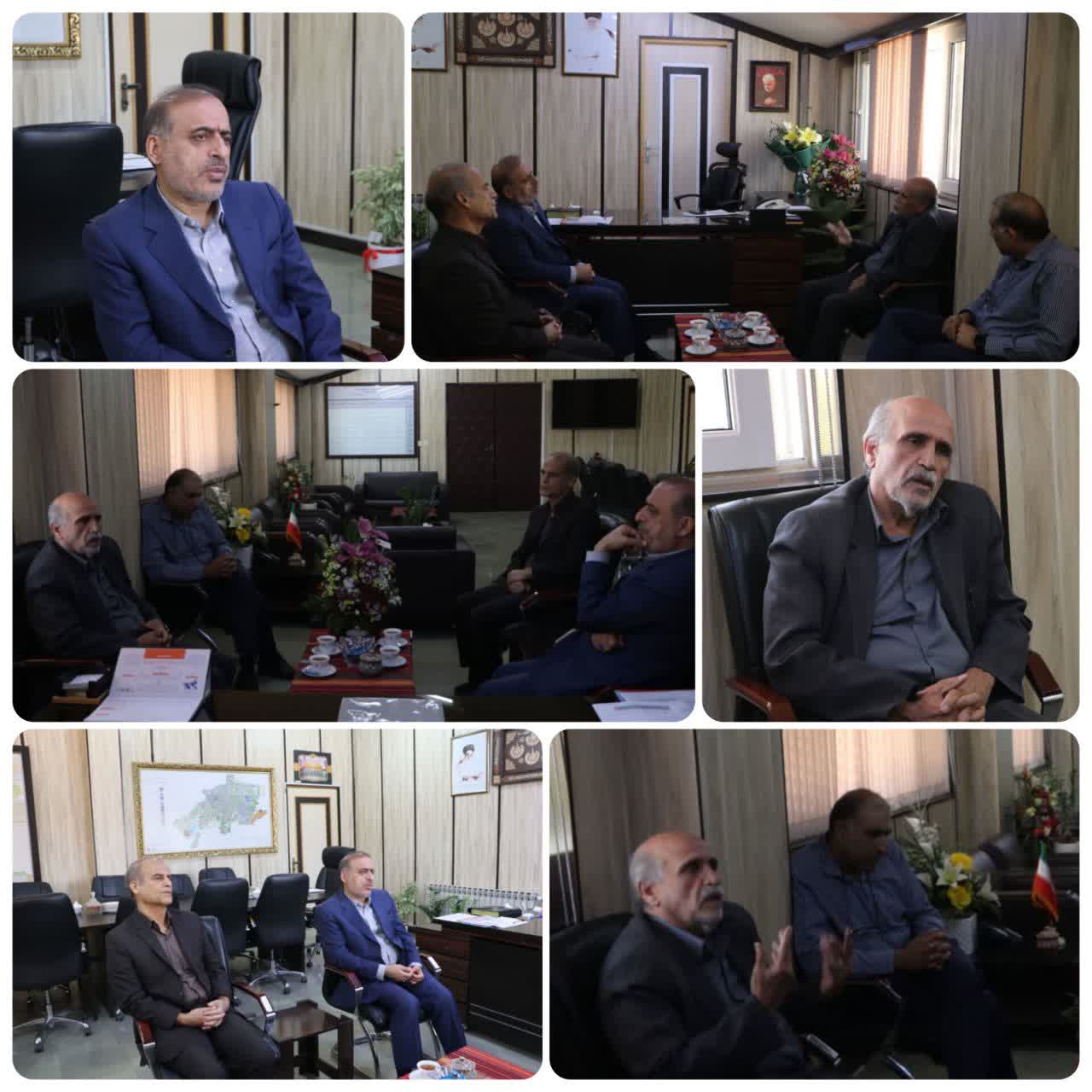 دیدار با فرماندار شاهرود