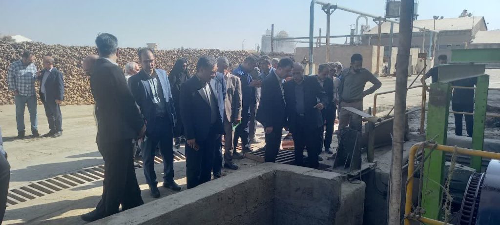 بازدید فرمانداری از کارخانه شکر شاهرود